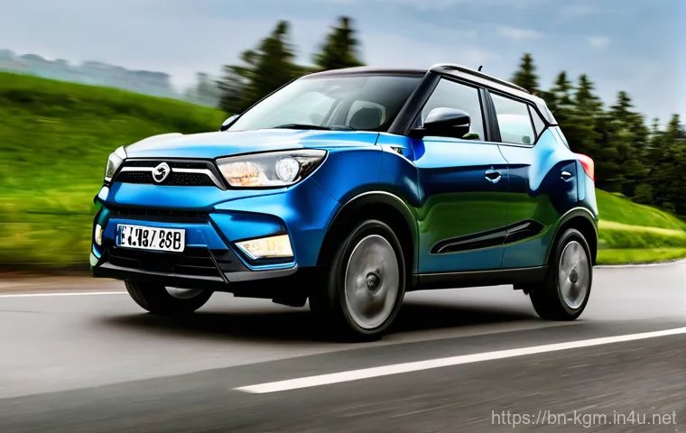 쌍용 티볼리 유지비 절약 방법 - **Prompt:** A close-up, well-lit shot of a pair of capable hands (gender-neutral, perhaps with a wat...